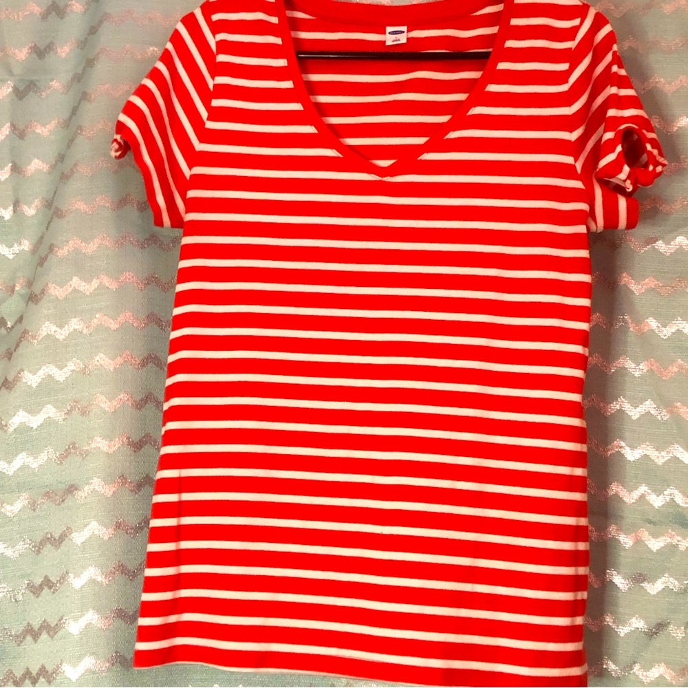 OLD NAVY striped top EUC